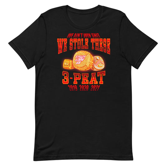 SLO "3-PEAT" Tee